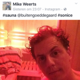mike weerts te gast, genieten in de sauna wellness van buitengoed de gaard en slapen in de pipowagendeluxe